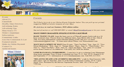 Desktop Screenshot of mauivision.net